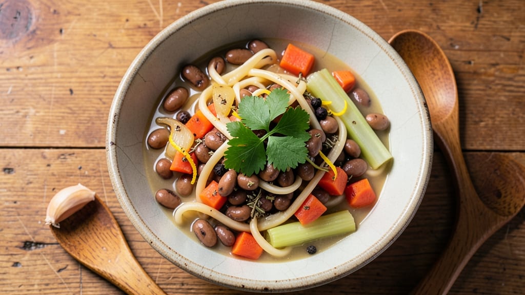 Bean and Noodle Soup Recipe: Hearty Simmer With Earthy Bean Depth
