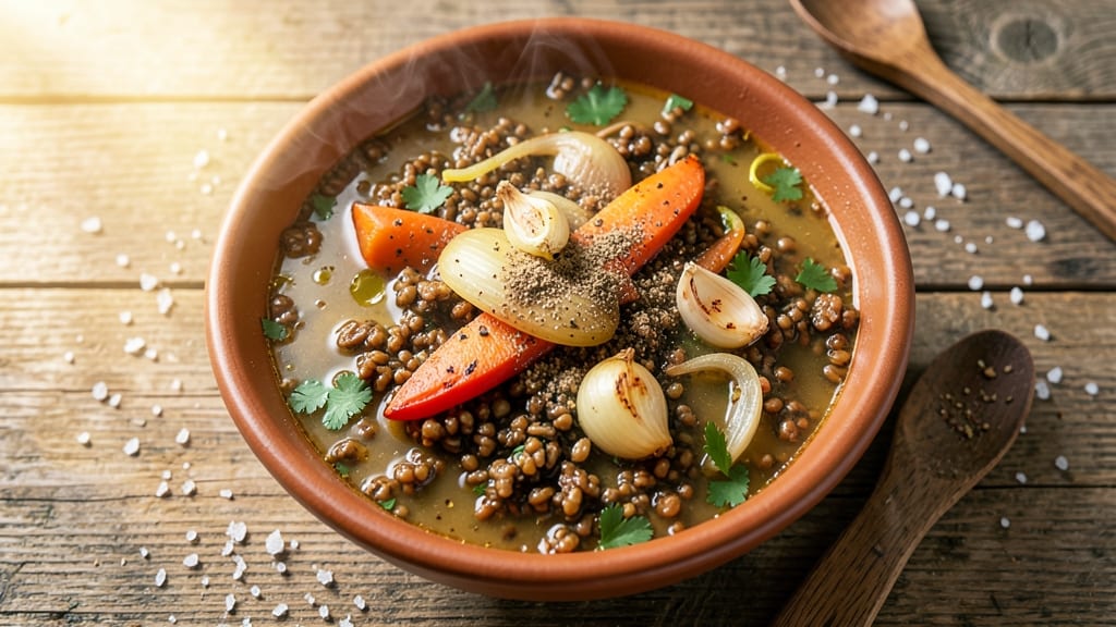 Arabic Freekeh Soup Recipe: Nutty Grain and Herb-Rich Broth Magic