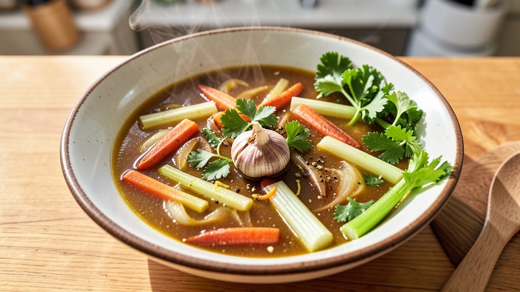 Ina Garten's Best Vegetable Soup Recipe: Homemade Broth and Crisp Celery Crowns