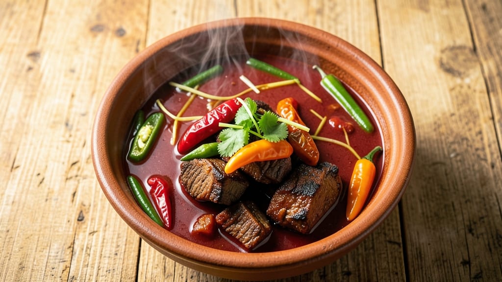 Banga Soup Nigerian Recipe: Peppery Okra Stew with Smoky Beef Bites
