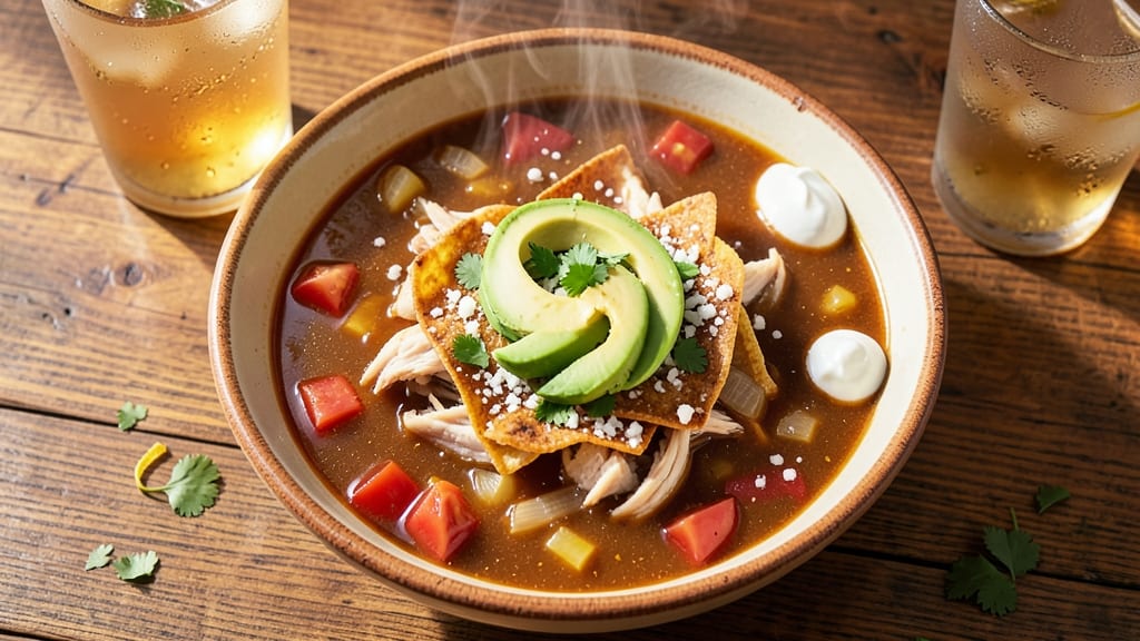 Amazing Tortilla Soup Recipe: Smoky Chipotle and Lime Zing in 30 Minutes
