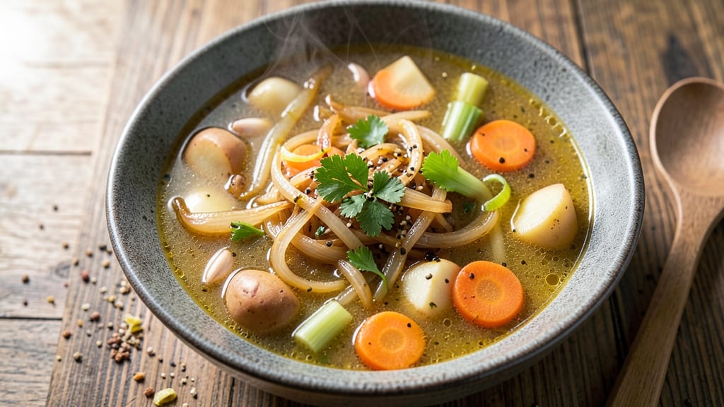 Best Veggie Soup Recipe Ever: One-Pot Healing With Celery Crown Crunch