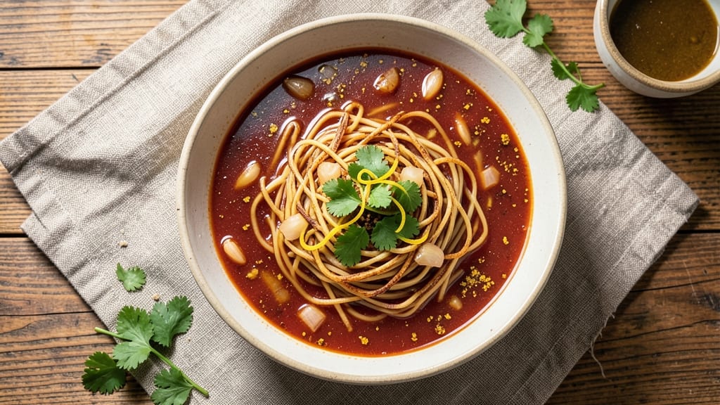 Authentic Fideo Soup Recipe: Spiced Rice Noodles With Turmeric and Cumin Warmth