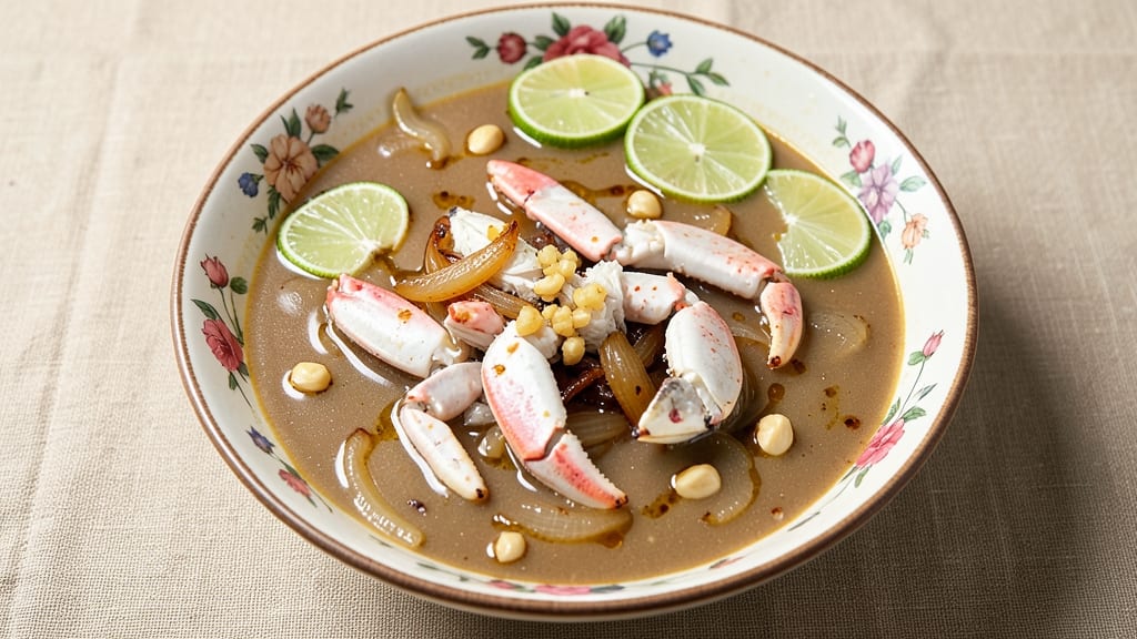 Belizean Crab Soup Recipe: Spiced Rum and Citrus Infused Delight