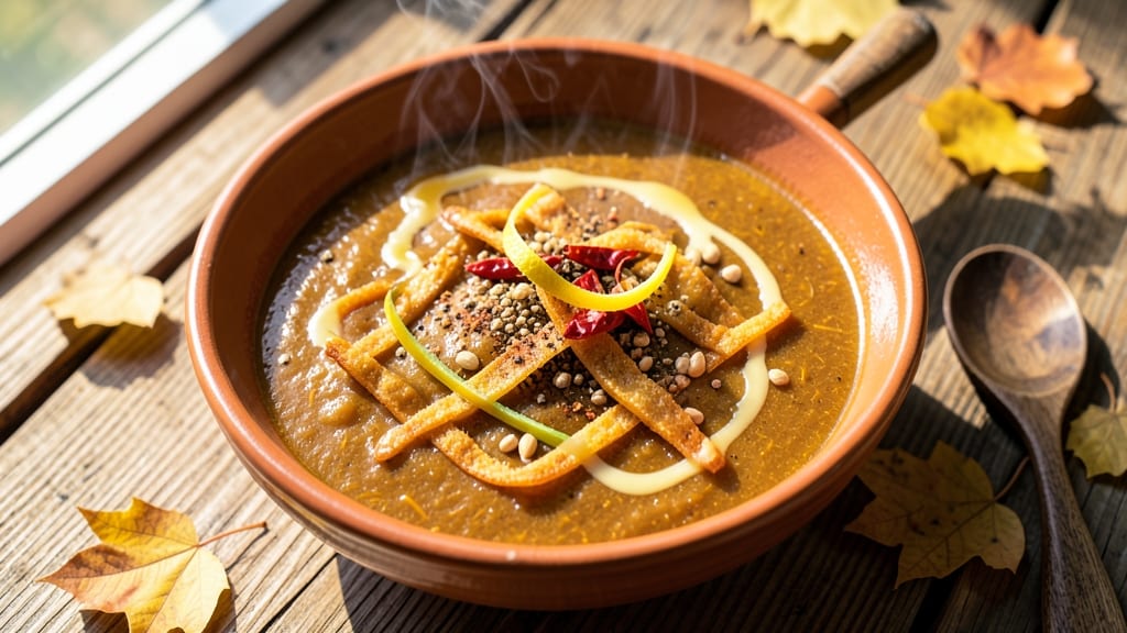 African Pumpkin Soup Recipe: Smoky Spice and Creamy Velvety Bliss