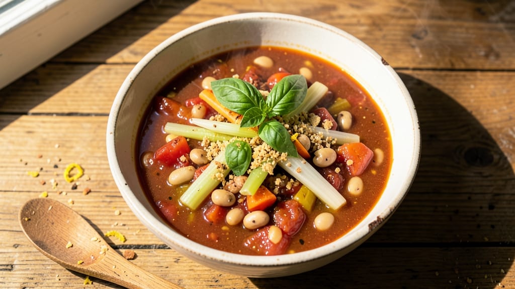 7-Can Minestrone Soup Recipe: Hearty Vegetable-Packed One-Pot Feast