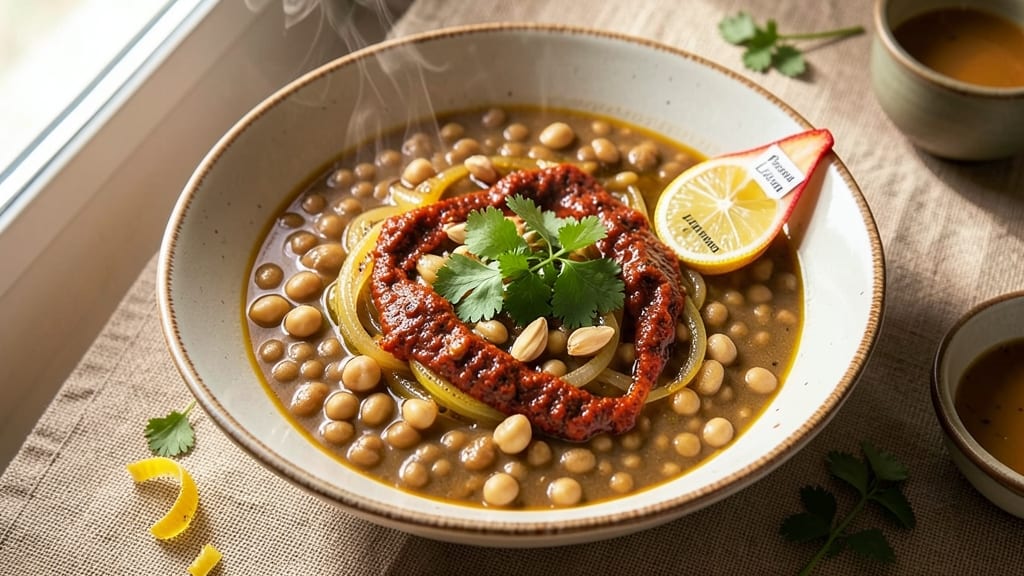 Algerian Lentil Soup Recipe: Harissa-Spiced Depth With Tender Chickpeas