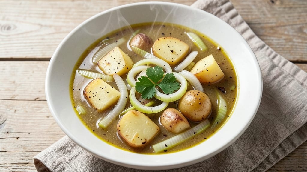 Best Leek And Potato Soup Recipe UK: Slow-Cooked Richness With Crispy Topping Twist