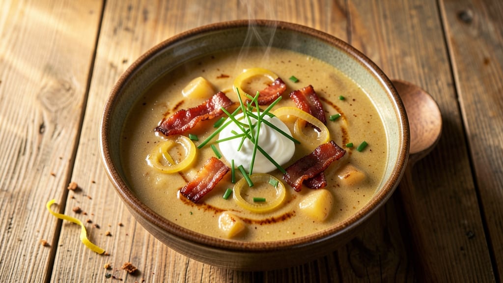 Betty Crocker's Baked Potato Soup Recipe: Velvety Creamy Texture with Crispy Topping