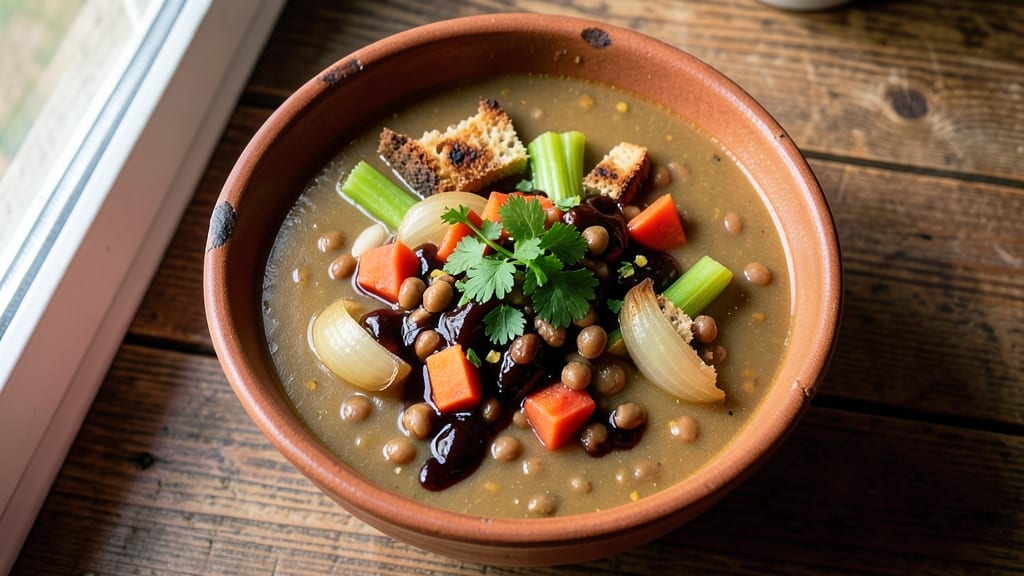 Authentic German Lentil Soup Recipe: Smoky Beer-Braised Depth With Hearty Vegetables