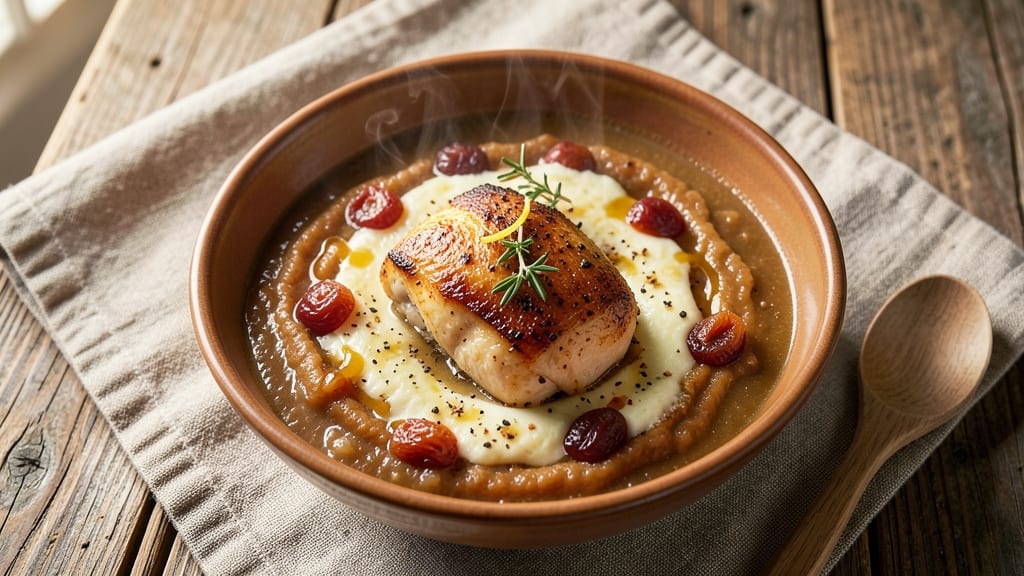 Apricot Chicken French Onion Soup Recipe: Sweet-Tart Chicken Paired With Caramelized Onions