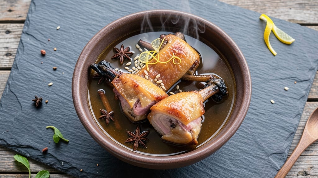 Asian Duck Soup Recipe: Silky Star Anise and Ginger Broth Magic
