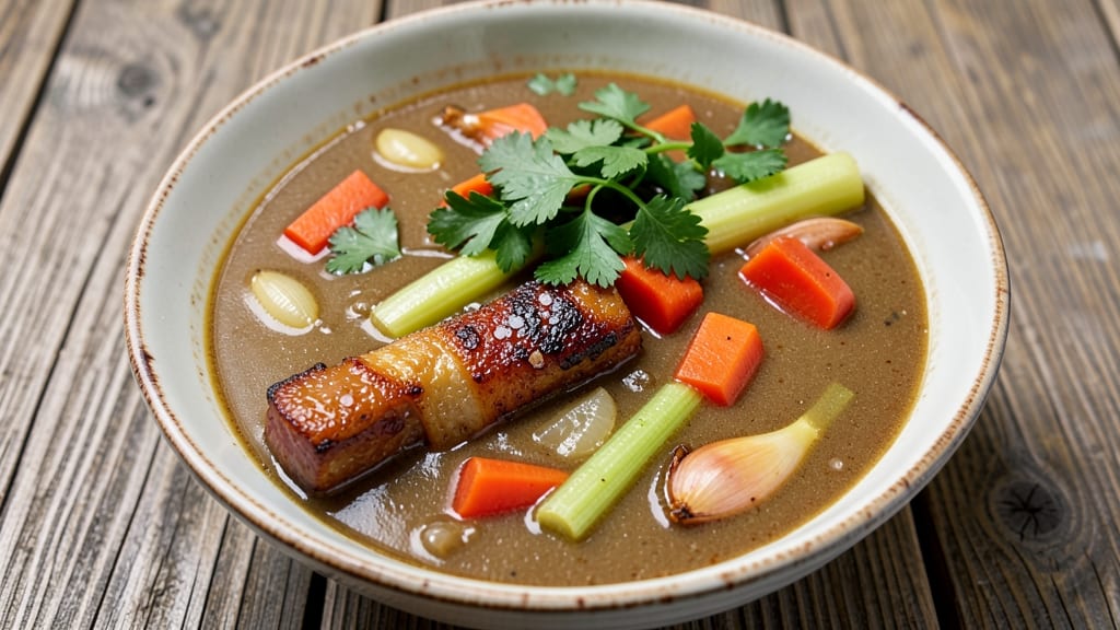 Uncle Bill's Split Pea Soup Recipe: Smoky Ham and Carrot-Rich Heartiness
