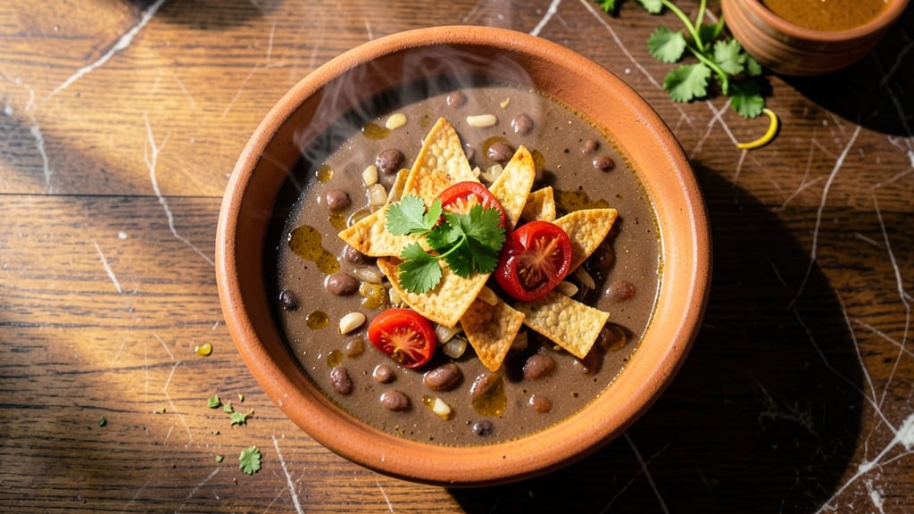 Authentic Mexican Black Bean Soup Recipe: Smoky Cumin and Tomato-Rich Depth