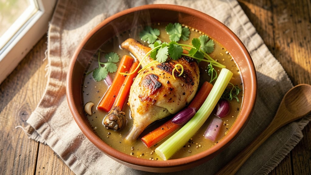 Bartaco Chicken Soup Recipe: Smoky Cumin and Celery Crown Crunch