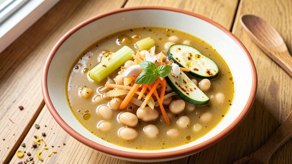 Amy's Rustic Italian Vegetable Soup Recipe: Hearty Bean and Herb Velout Bliss