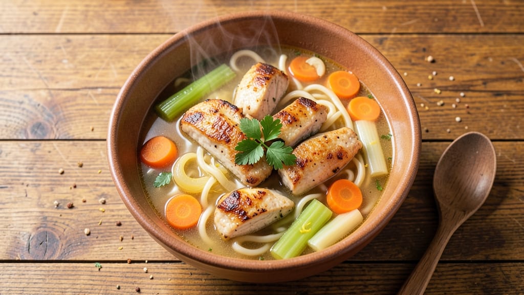 Betty Crocker's Homemade Chicken Noodle Soup Recipe: Warmth in Every Bowl for Cold Days