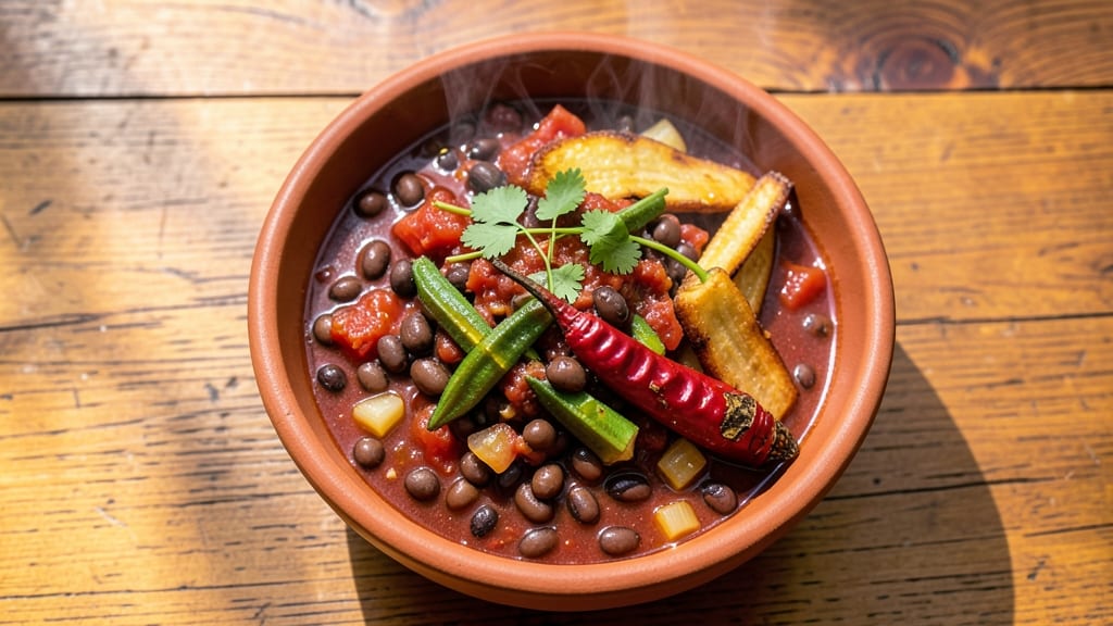 African Bean Soup Recipe: West African-Inspired Richness With Smoky Tomatoes