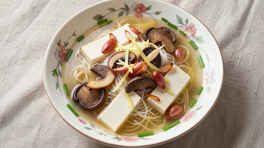 Bean Thread Noodles Soup Recipe: Silky Glass Noodles in Savory Broth