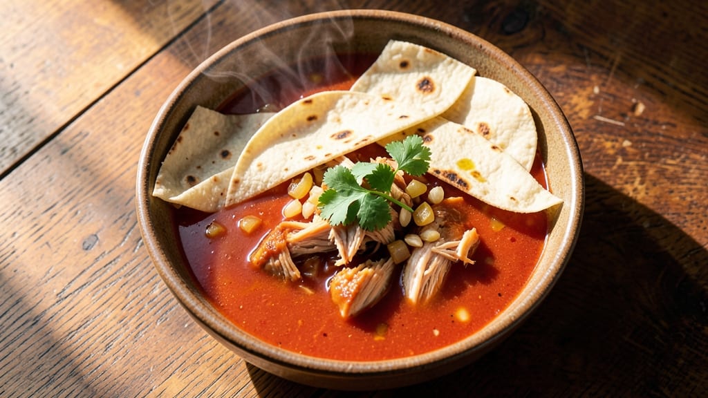 Authentic Chicken Enchilada Soup Recipe: Smoky Tortilla Crunch Meets Creamy Tomato Depth
