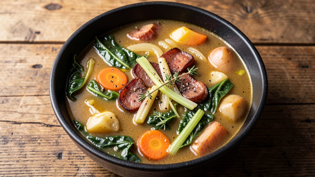 Big Boy Cabbage Soup Recipe: Hearty One-Pot with Crisp Celery Crowns