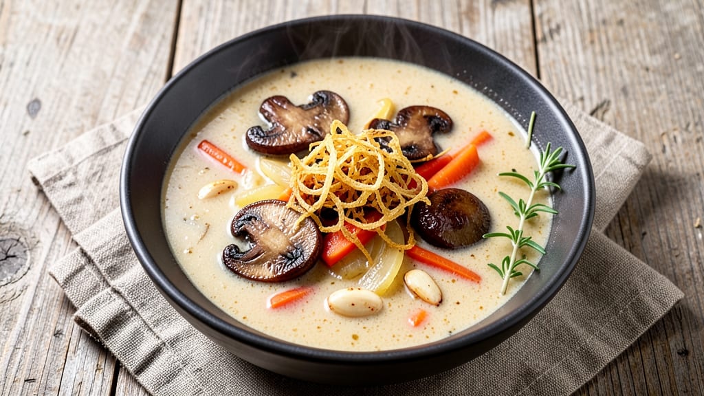 Award Winning Mushroom Soup Recipe: Umami-Rich Velout With Earthy Depth